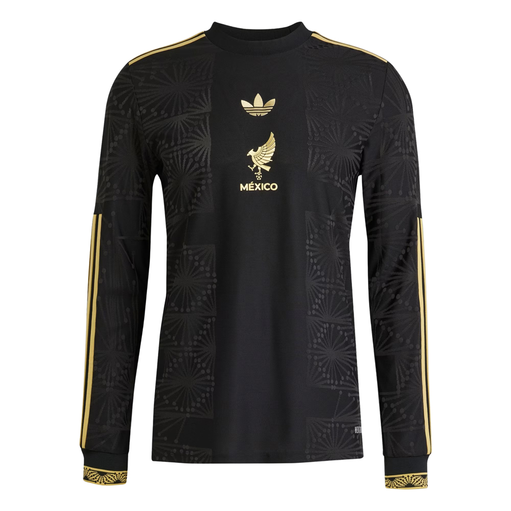 Player Edition] [Long Sleeve] Mexico 2025 Gold Shirt